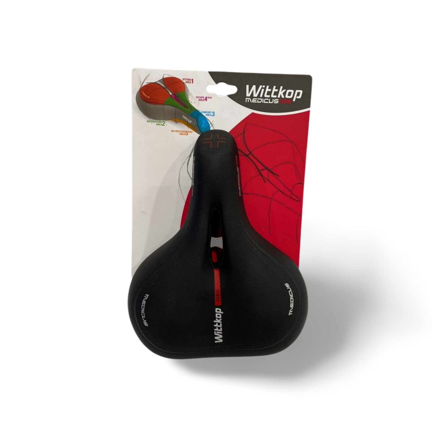 Wittkop Sattel "Medicus Twin 3.0"