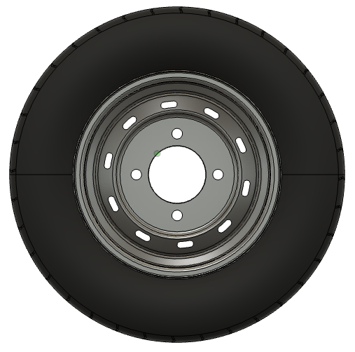 Heidenau Komplettrad (60/4x100) ET0 4.00-8 71L (6PR) TT P30
