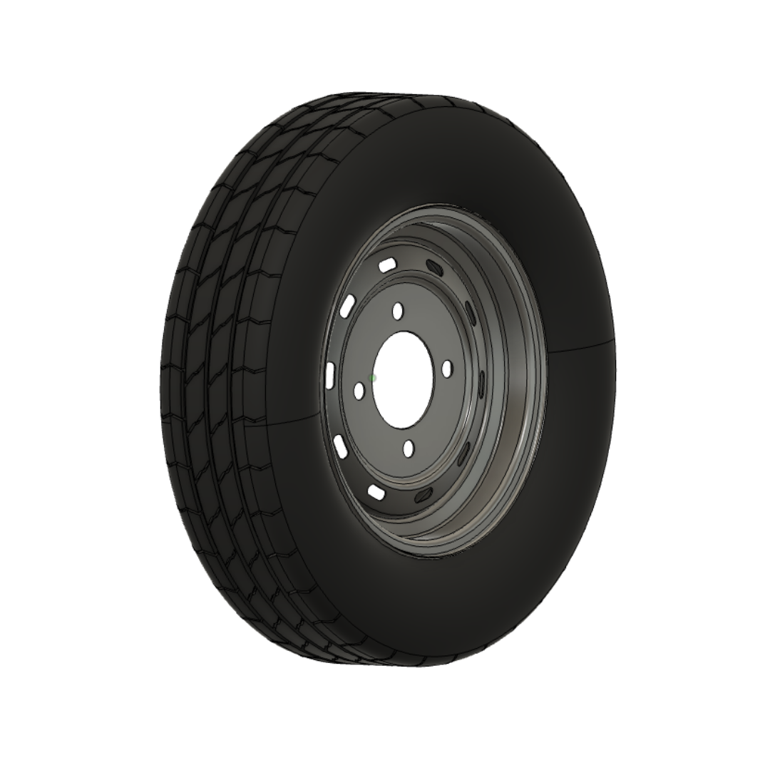 Heidenau Komplettrad (60/4x100) ET0 4.00-8 71L (6PR) TT P30