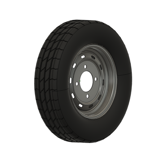 Heidenau Komplettrad (60/4x100) ET0 4.00-8 71L (6PR) TT P30